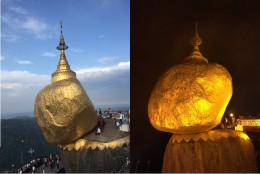 ミャンマー、ゴールデンロック